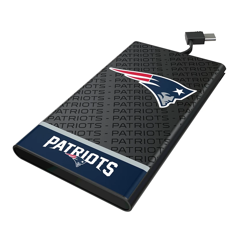 Keyscaper New England Patriots 5000mAh Flat Powerbank