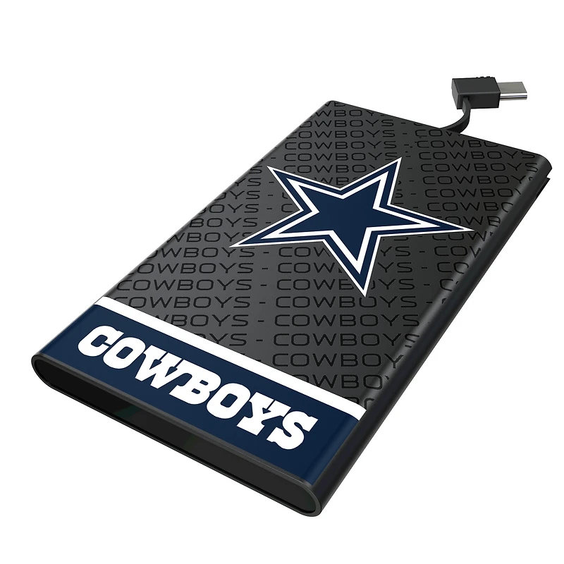 Keyscaper Dallas Cowboys 5000mAh Flat Powerbank