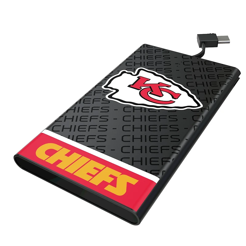 Keyscaper Kansas City Chiefs 5000mAh Flat Powerbank