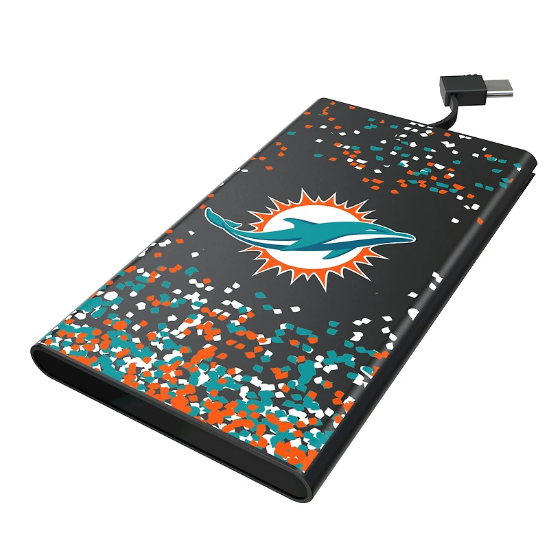 Keyscaper Miami Dolphins 5000mAh Flat Powerbank
