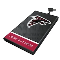 Keyscaper Atlanta Falcons Personalized 5000mAh Flat Powerbank