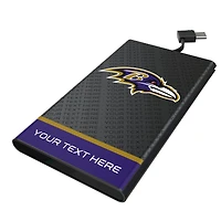 Keyscaper Baltimore Ravens Personalized 5000mAh Flat Powerbank