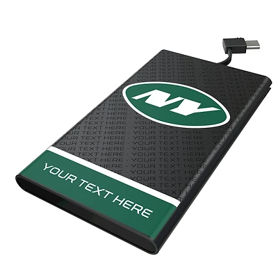 Keyscaper New York Jets Personalized 5000mAh Flat Powerbank