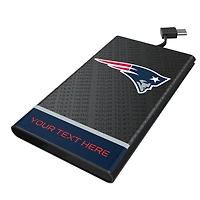 Keyscaper New England Patriots Personalized 5000mAh Flat Powerbank
