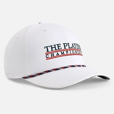 Men's Imperial White THE PLAYERS Green Rope Adjustable Hat