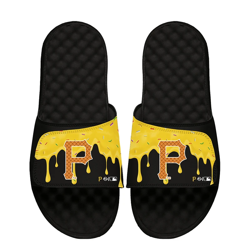 ISlide Pittsburgh Pirates Ice Cream Drip Slide Sandals