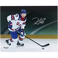 Jake Guentzel Team USA Autographed 8" x 10" 2026 Winter Olympics Gold Medal Winner Photograph