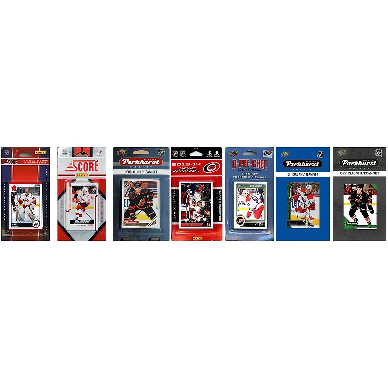 Carolina Hurricanes Multi-Season Trading Card Set