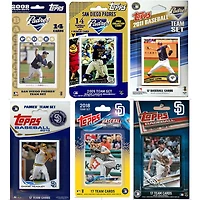 San Diego Padres Multi-Season Trading Card Set