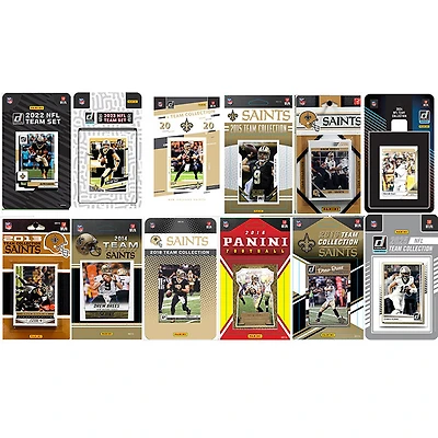 New Orleans Saints Multi-Season Trading Card Set