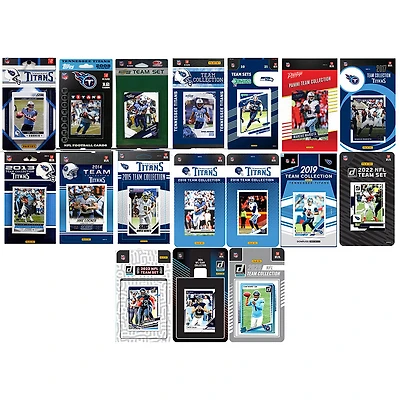 Tennessee Titans Multi-Season Trading Card Set