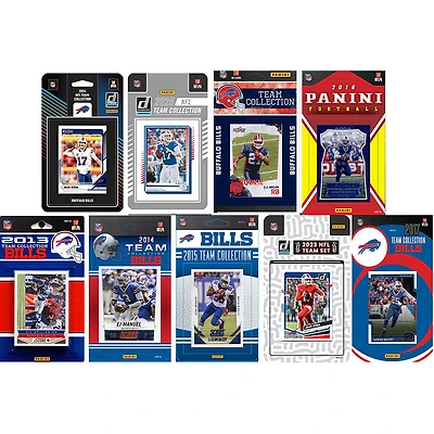 Buffalo Bills Multi-Season Trading Card Set
