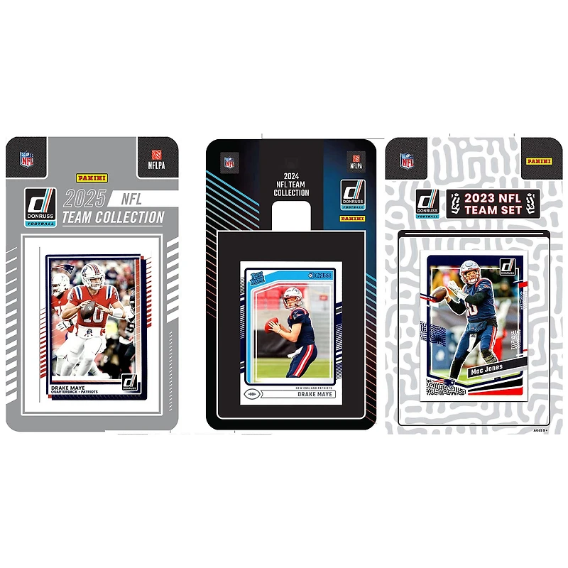 New England Patriots Multi-Season Trading Card Set