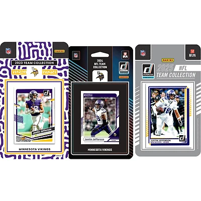 Minnesota Vikings Multi-Season Trading Card Set