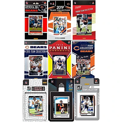 Chicago Bears Multi-Season Trading Card Set