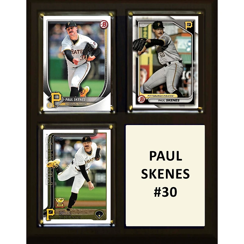 Paul Skenes Pittsburgh Pirates 8" x 10" Plaque