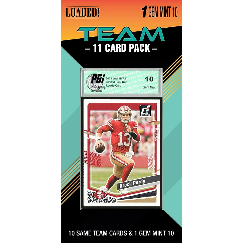 San Francisco 49ers Trading Card Pack