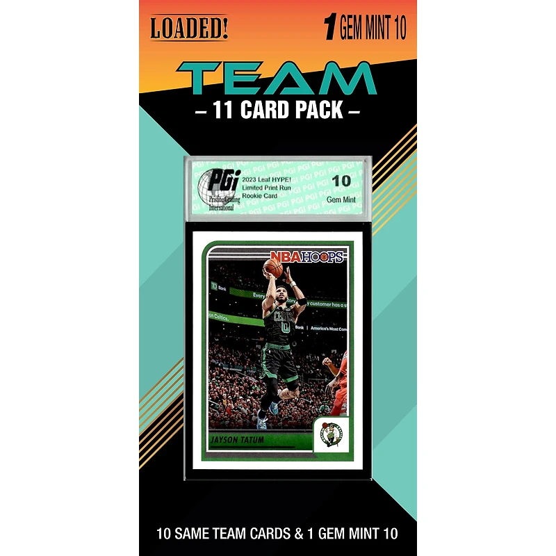 Boston Celtics Trading Card Pack