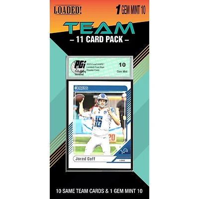 Detroit Lions Trading Card Pack