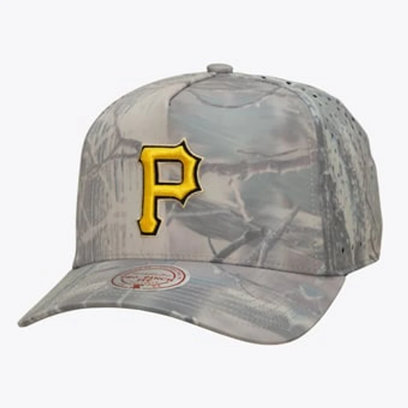 Men's Mitchell & Ness Camo Pittsburgh Pirates Perfect Pro Pinch Adjustable Hat