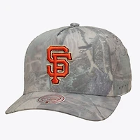 Men's Mitchell & Ness Camo San Francisco Giants Perfect Pro Pinch Adjustable Hat