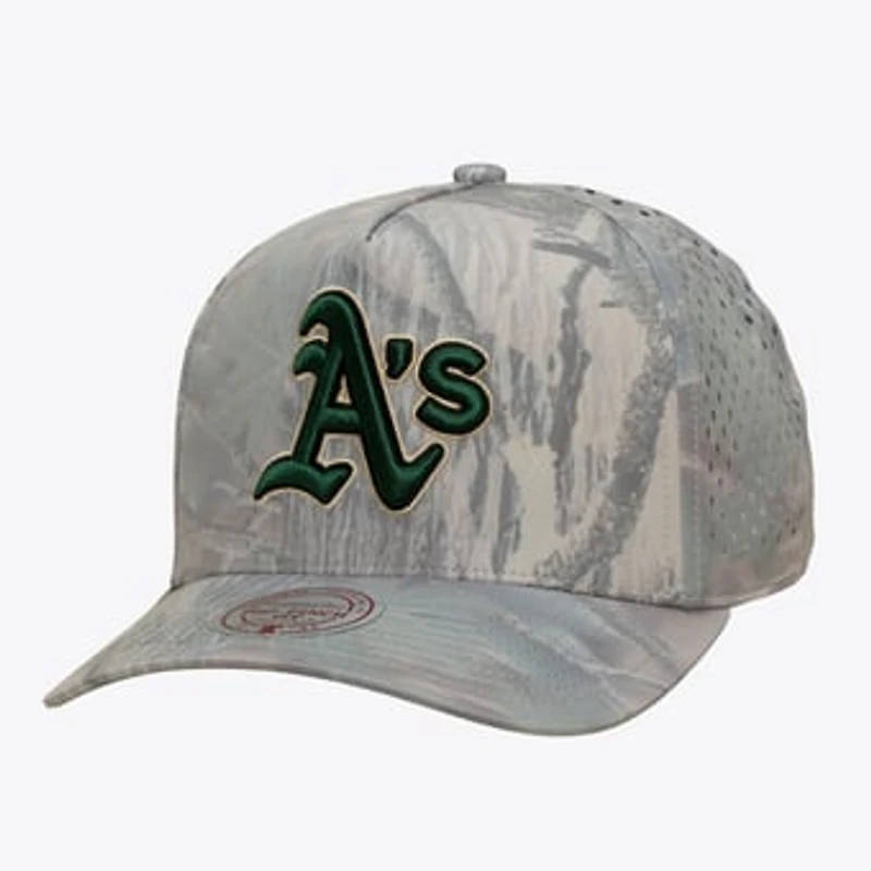 Men's Mitchell & Ness Camo Athletics Perfect Pro Pinch Adjustable Hat