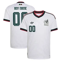 Men's adidas  White Mexico National Team 2026 Away On-Field Authentic Custom Jersey