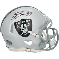 Brock Bowers Las Vegas Raiders Autographed Riddell Speed Mini Helmet