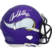 Jared Allen Minnesota Vikings Autographed Riddell Speed Mini Helmet