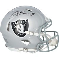 Brock Bowers Las Vegas Raiders Autographed Riddell Speed Authentic Helmet