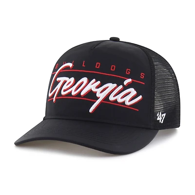 Unisex '47 Black Georgia Bulldogs brrr° Condor Mesh Hitch Adjustable Hat