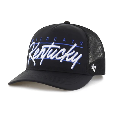 Unisex '47 Black Kentucky Wildcats brrr° Condor Mesh Hitch Adjustable Hat