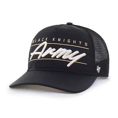 Unisex '47 Black Army Black Knights brrr° Condor Mesh Hitch Adjustable Hat