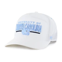 Unisex '47 White North Carolina Tar Heels brrr° Expressway Hitch Adjustable Hat