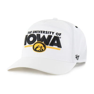 Unisex '47 White Iowa Hawkeyes brrr° Expressway Hitch Adjustable Hat