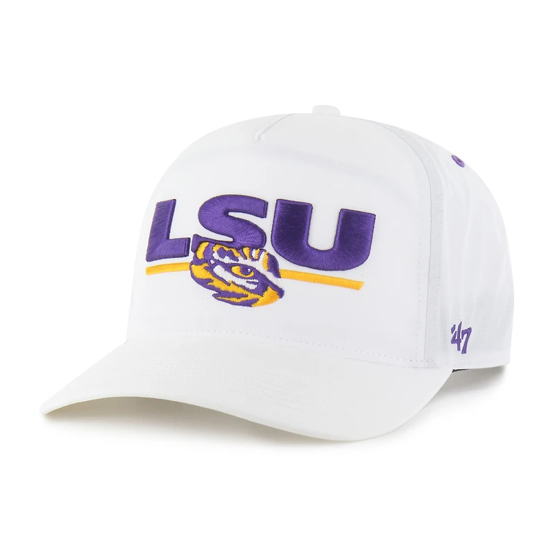 Unisex '47 White LSU Tigers brrr° Expressway Hitch Adjustable Hat