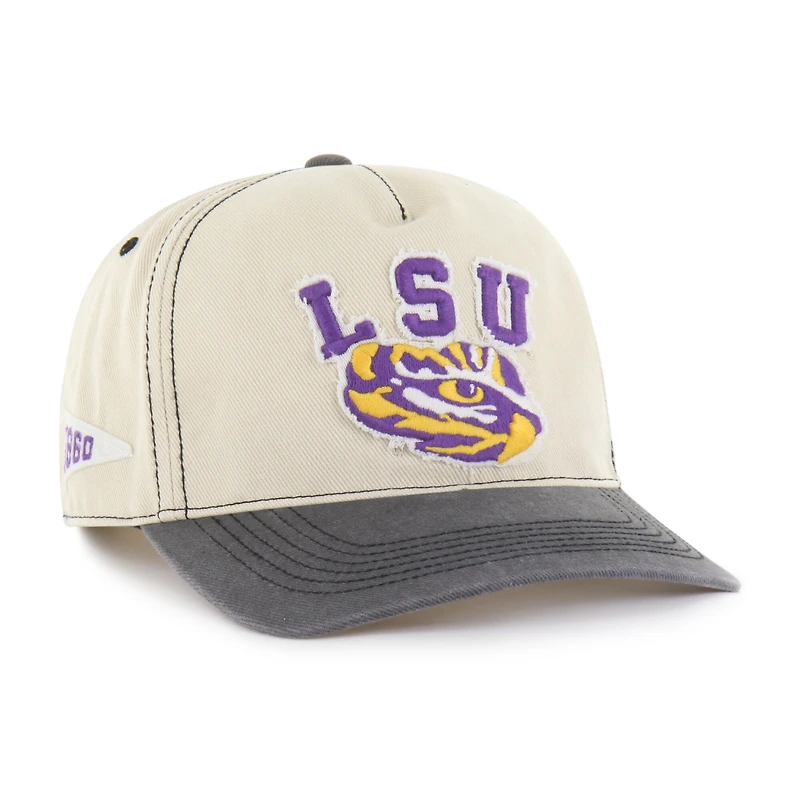 Unisex '47 Tan/Black LSU Tigers Well-Worn Calderwood Hitch Adjustable Hat