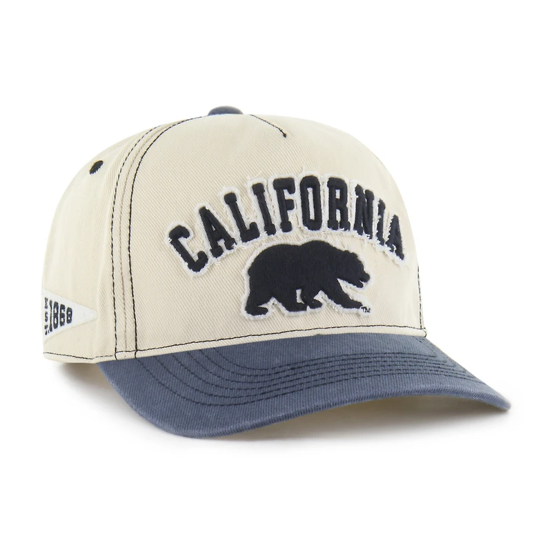 Unisex '47 Tan/Navy Cal Bears Well-Worn Calderwood Hitch Adjustable Hat