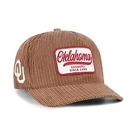 Unisex '47 Brown Oklahoma Sooners Corduroy Patch Hitch Adjustable Hat