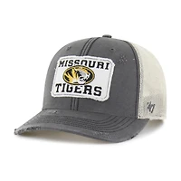 Unisex '47 Charcoal Missouri Tigers Egremont Well-Worn Adjustable Trucker Hat