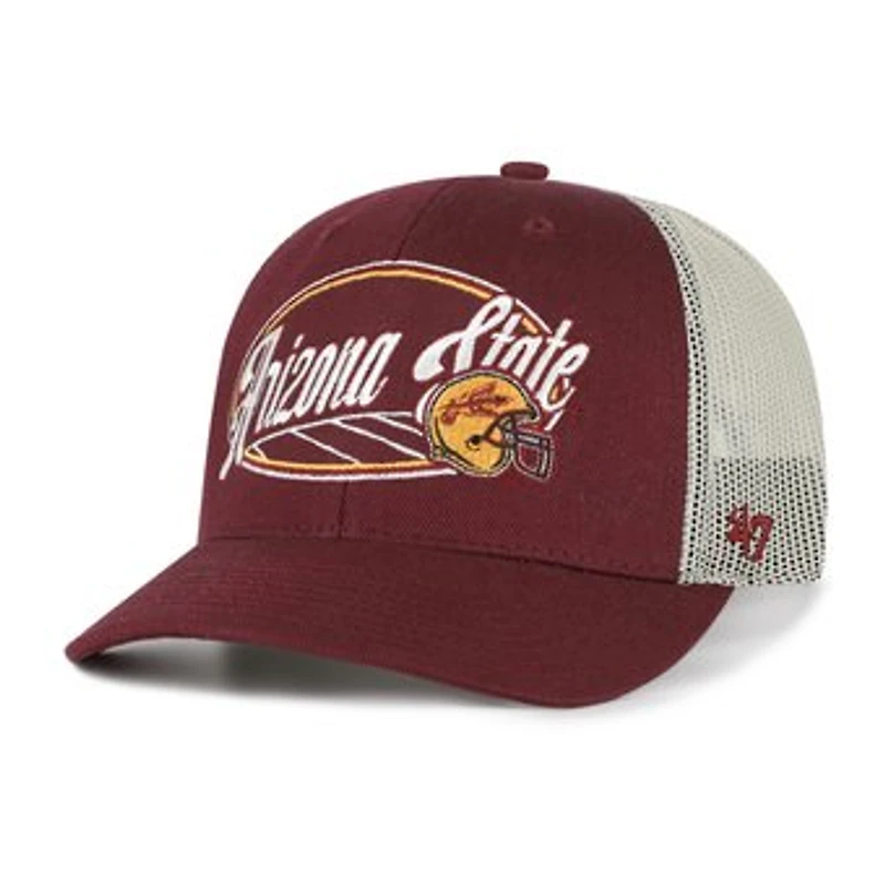 Unisex '47 Maroon Arizona State Sun Devils Enfield Adjustable Trucker Hat