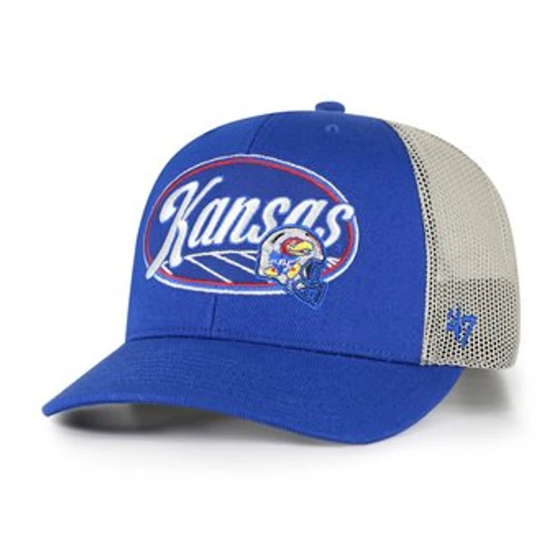 Unisex '47 Royal Kansas Jayhawks Enfield Adjustable Trucker Hat