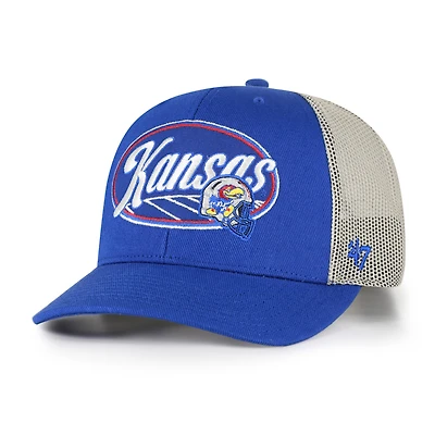 Unisex '47 Royal Kansas Jayhawks Enfield Adjustable Trucker Hat