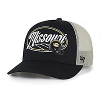 Unisex '47 Black Missouri Tigers Enfield Adjustable Trucker Hat
