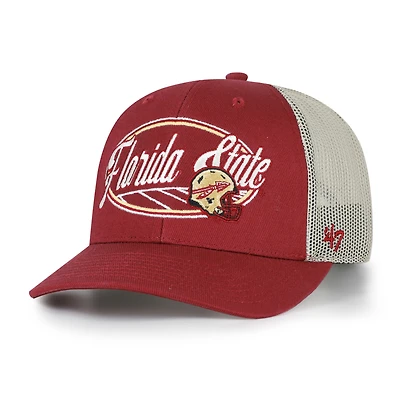 Unisex '47 Garnet Florida State Seminoles Enfield Adjustable Trucker Hat