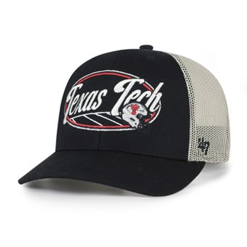 Unisex '47 Black Texas Tech Red Raiders Enfield Adjustable Trucker Hat