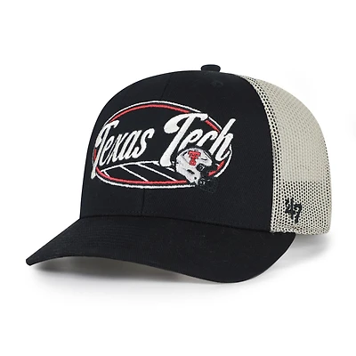 Unisex '47 Black Texas Tech Red Raiders Enfield Adjustable Trucker Hat