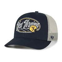 Unisex '47 Navy West Virginia Mountaineers Enfield Adjustable Trucker Hat