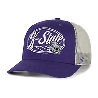 Unisex '47 Purple Kansas State Wildcats Enfield Adjustable Trucker Hat