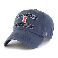 Unisex '47  Navy Illinois Fighting Illini Well-Worn Seymore Clean Up Adjustable Hat